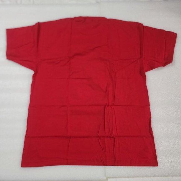 Pro Wrestling Crate Mankind Leatherface Chainsaw Red T-Shirt XL NWOT - Picture 4 of 4